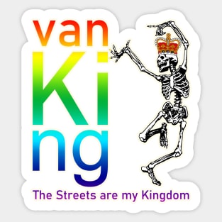 van King - The Skull King Dance - Colors Sticker